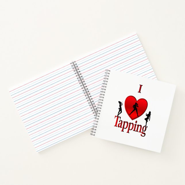 I Heart Tap Dance Notebook (Inside)