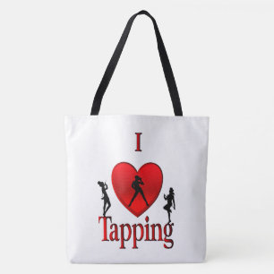 I Heart Tap Dance Tote Bag