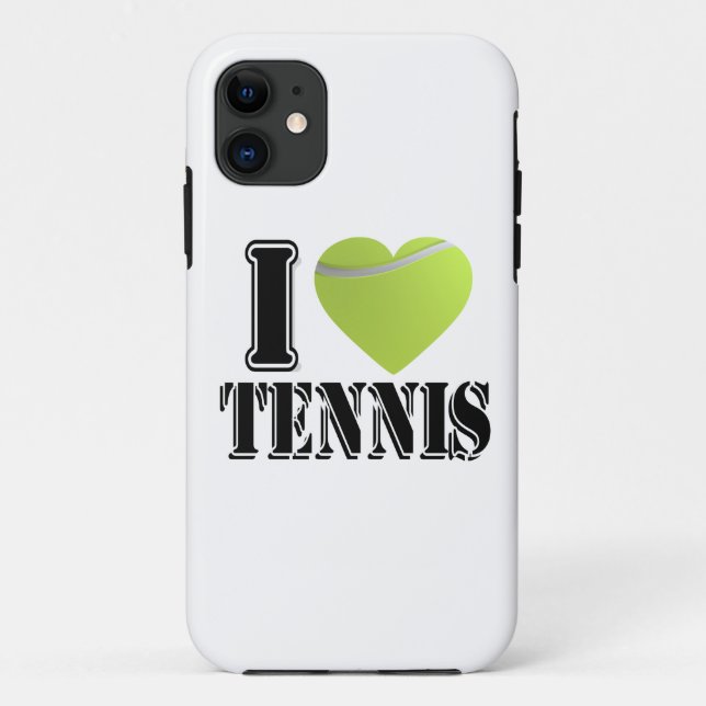 I heart tennis Case-Mate iPhone case (Back)