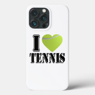 I heart tennis   I love tennis iPhone 13 Pro Case