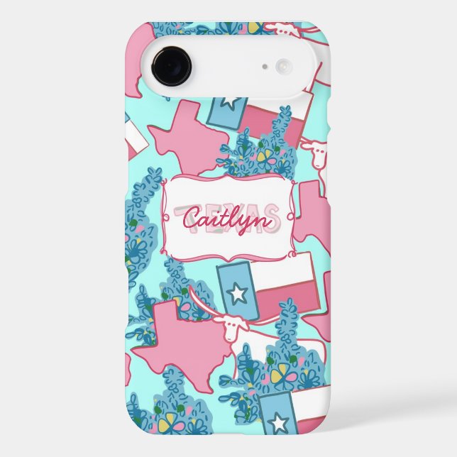 I Heart Texas Case-Mate iPhone Case (Back)