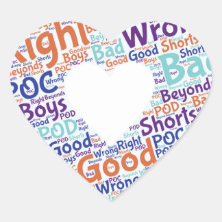 I 'Heart' the Clearing Statement Stickers