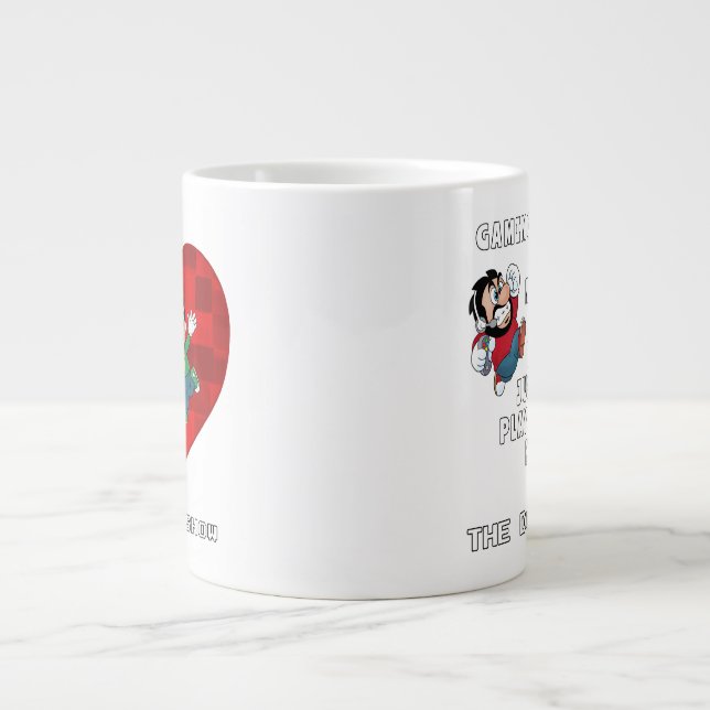 I Heart The Doozy Show Theme Song Duo Mug! Large Coffee Mug (Front)