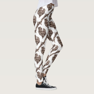 I heart the Great Lakes - Petoskey stone Leggings