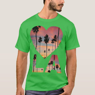 I Heart The  I Love LA Souvenir Los Angeles Califo T-Shirt