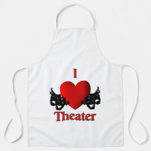 I Heart Theatre Apron