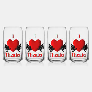 I Heart Theatre Can Glass