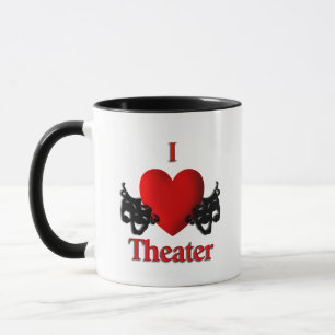 I Heart Theatre Mug