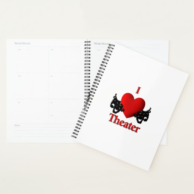 I Heart Theatre Planner (Display)