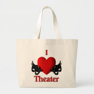 I Heart Theatre Tote Bag