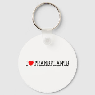 I heart Transplants Keychain
