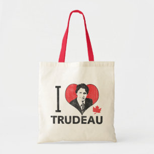 I Heart Trudeau Tote Bag