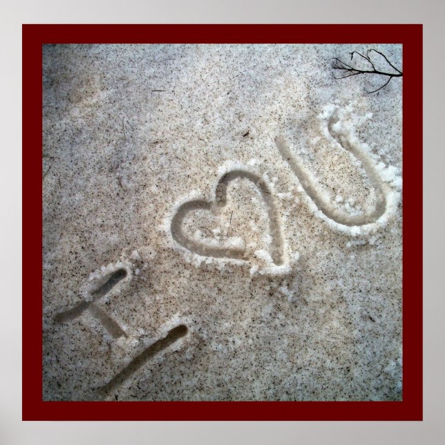 I Heart U Poster (Front)