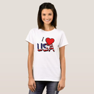 I Heart USA overlay wct T-Shirt