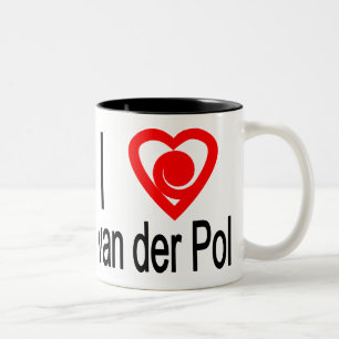 I heart van der Pol Two-Tone Coffee Mug
