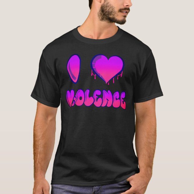 I Heart Violence T-Shirt (Front)