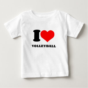 I HEART VOLLEYBALL BABY T-Shirt
