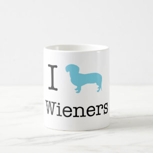 I Heart Wieners Coffee Mug