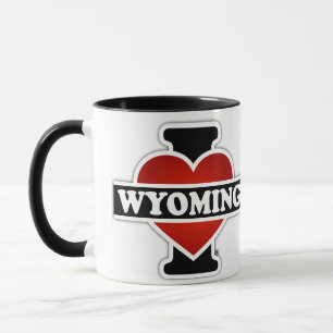 I Heart Wyoming Mug