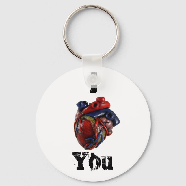 I Heart You! Keychain (Front)