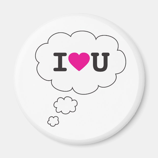 i heart you magnet (Front)