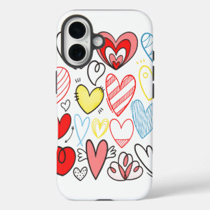I Heart You So Much iPhone 16 Case