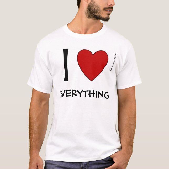 I Heart (Your Word) Shirt (Front)