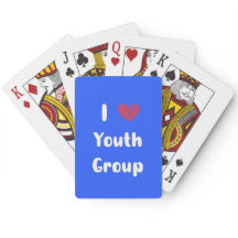 I Heart Youth Group Classic Playing Cards