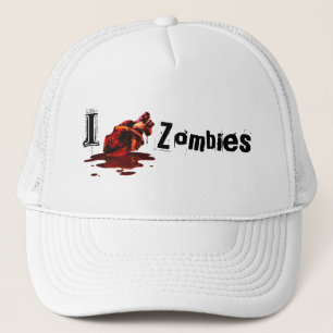 I HEART ZOMBIES - hat