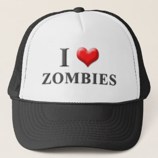 I Heart Zombies Hat 001