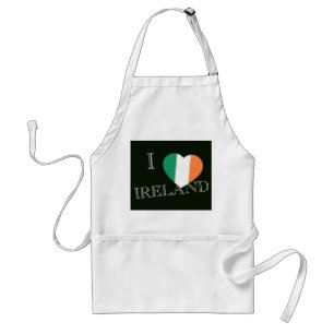I Heartflag ireland aprcn Standard Apron