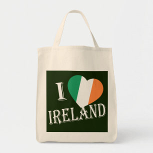 I Heartflag Ireland wt gtcnt Tote Bag