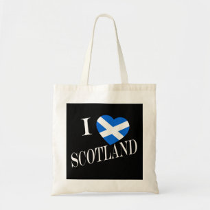 I Heartflag Scotland wt btcn Tote Bag