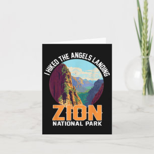 I Hiked The Angels Landing Zion National Park Hiki Card