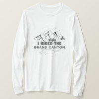 i hiked the grand canyon funny hiking