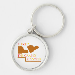 I Hiked the Grand Canyon Items Keychain