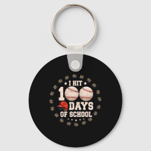 I Hit 100 Days Of School Bysebyll Byt 100th Day Of Keychain
