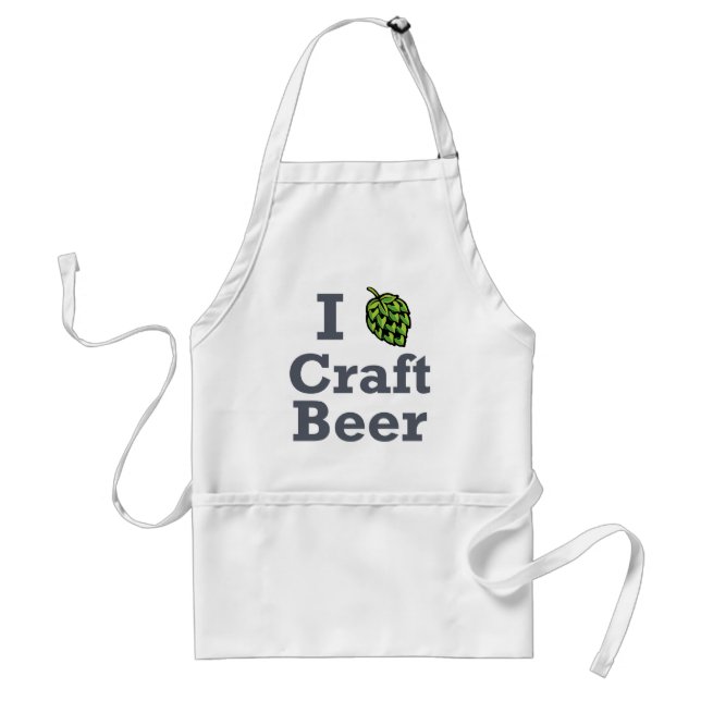 I [hop] Craft Beer Standard Apron (Front)
