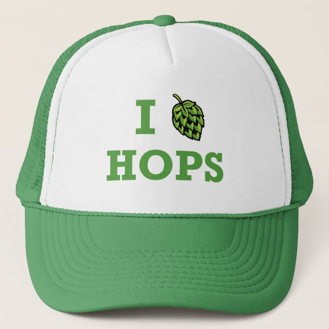 I [hop] Hops Hat (Front)