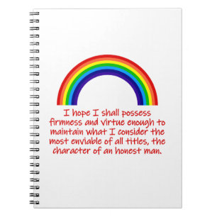 I Hope I Shall Possess Notebook