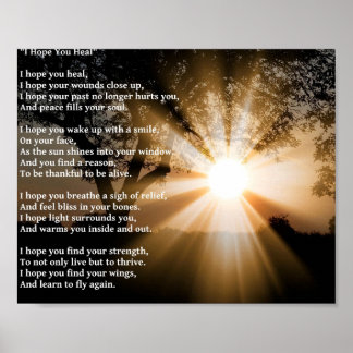 "I Hope You Heal" Poster