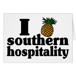 I hospitalité du sud de coeur (ananas)