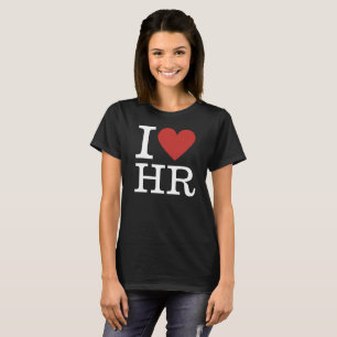 I ❤️ HR for Town Hall Employees CUSTOM Women's T-Shirt