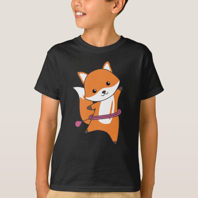 I Huller Cute Fox Funny Foxes T-Shirt (Front)