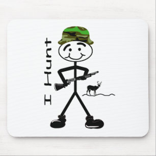 I Hunt Deer Mouse Pad