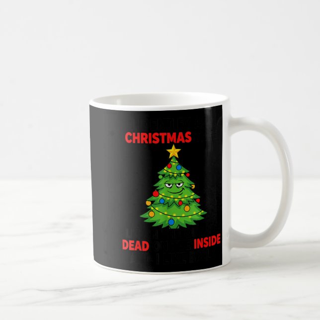 I Identify As A Christmas Tree Lit On The Outside  Coffee Mug (Right)