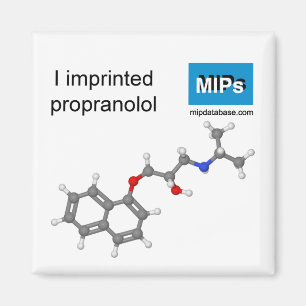 I imprinted propranolol magnet