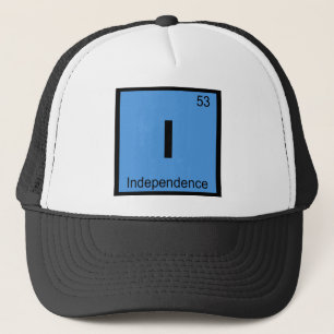 I - Independence Missouri Chemistry Periodic Table Trucker Hat
