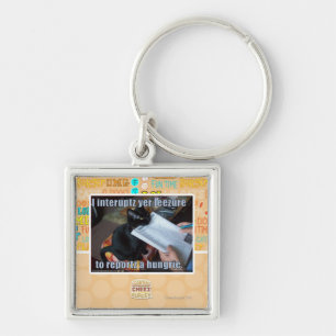 I interupt yer Leezure Keychain