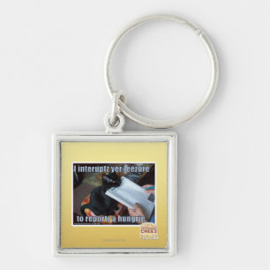 I interupt yer Leezure Keychain